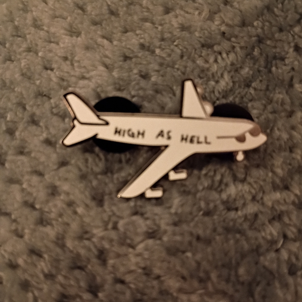 Aviation-Themed Enamel Pin